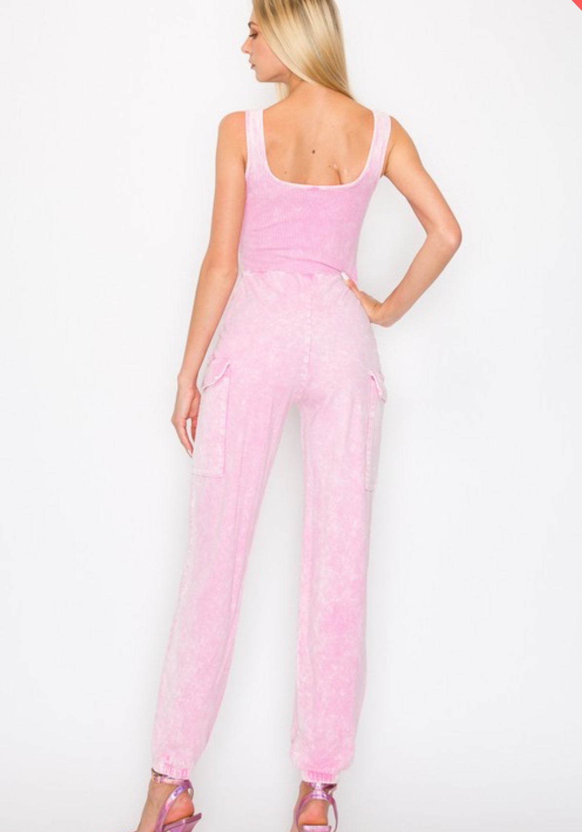 Mineral Wash Jumpsuit