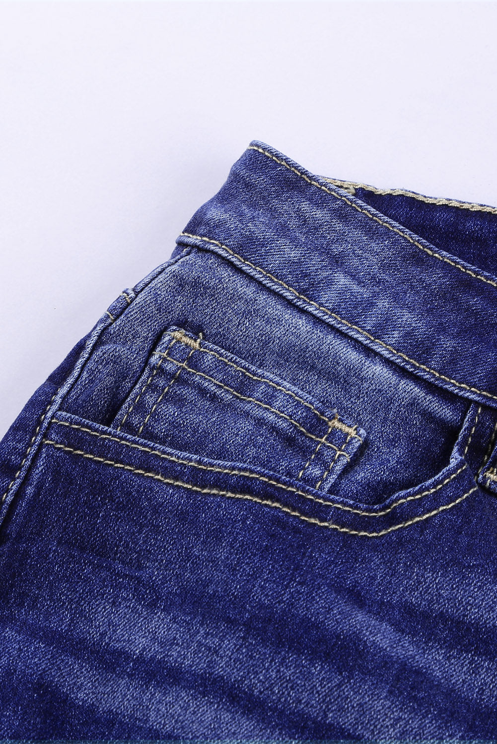 Dark Denim Distressed