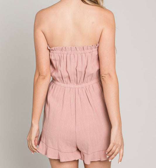 Blush Tulip Romper