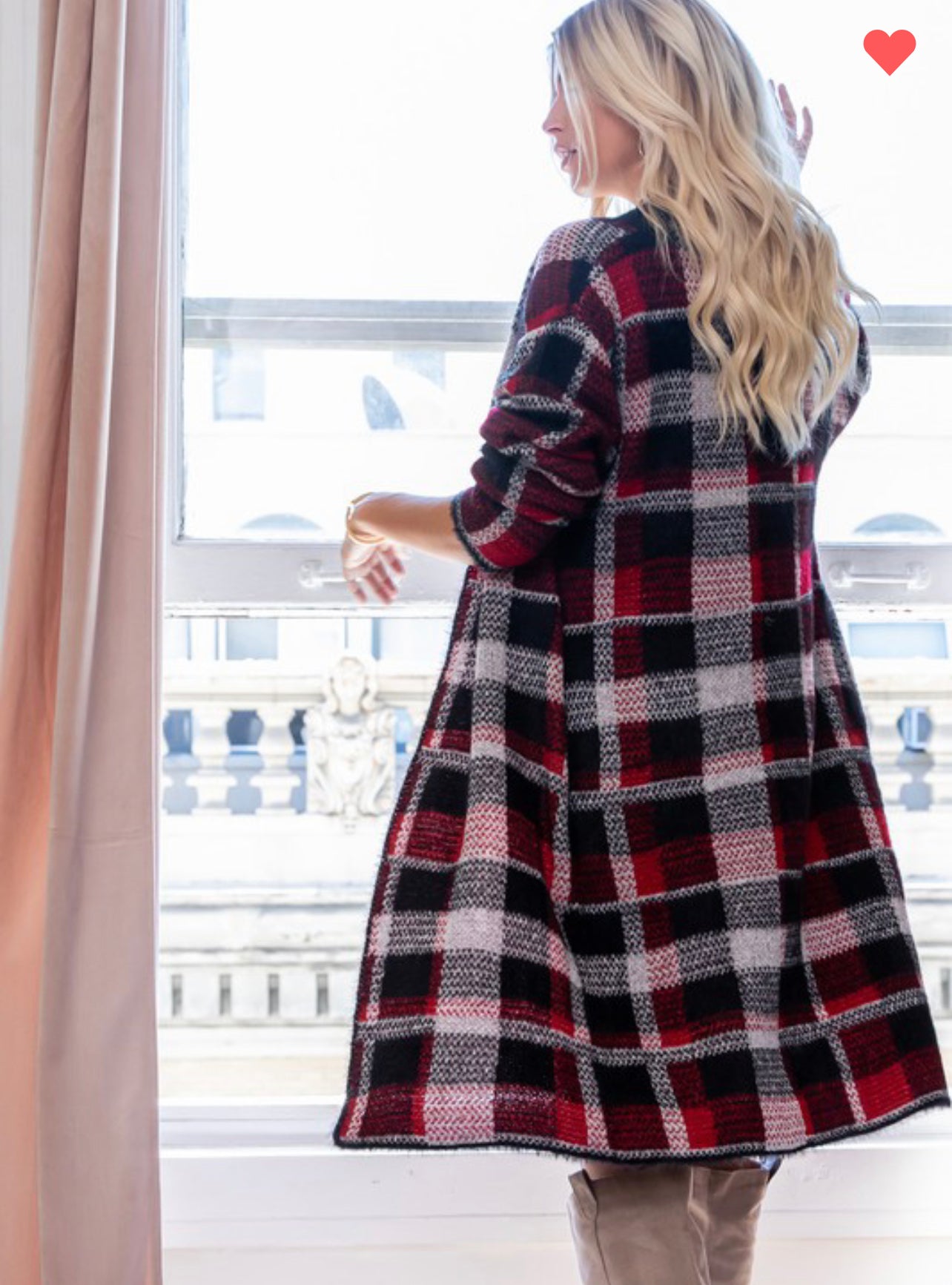 Buffalo Plaid Duster