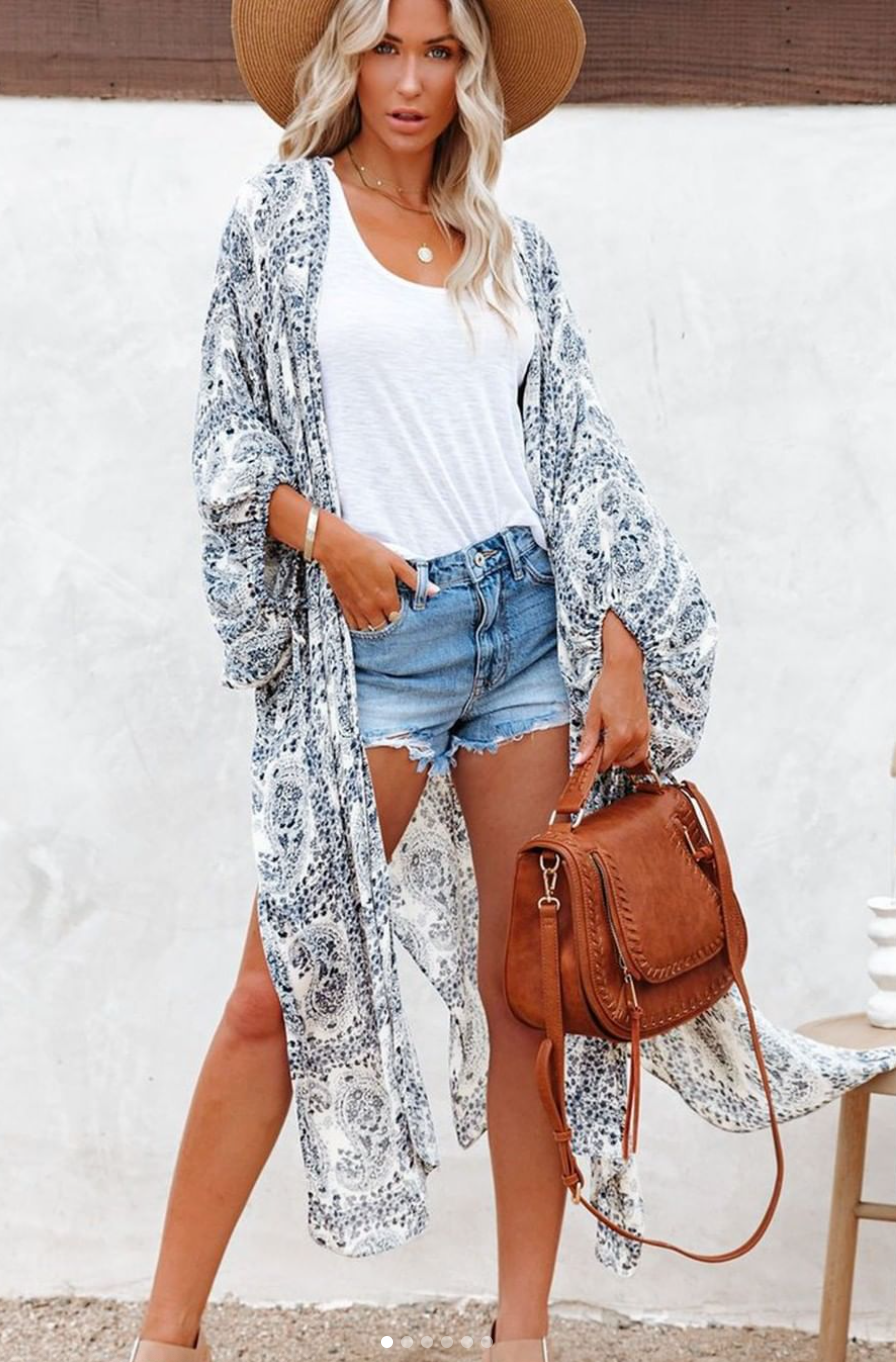 Paisley Kimono