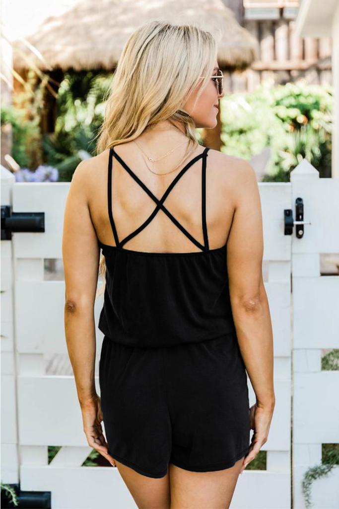 Criss Cross Romper