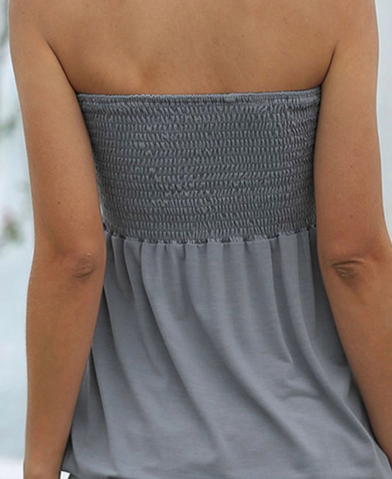 Smocked Tube Top