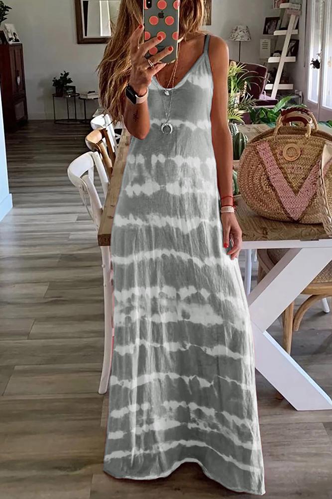 Tie Dye Maxi Dress