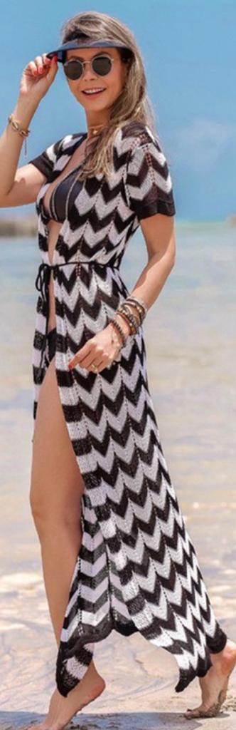 Chevron Kimono