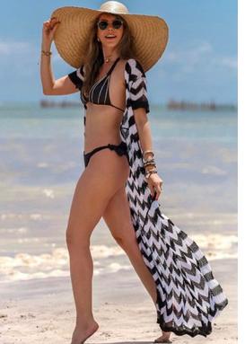 Chevron Kimono