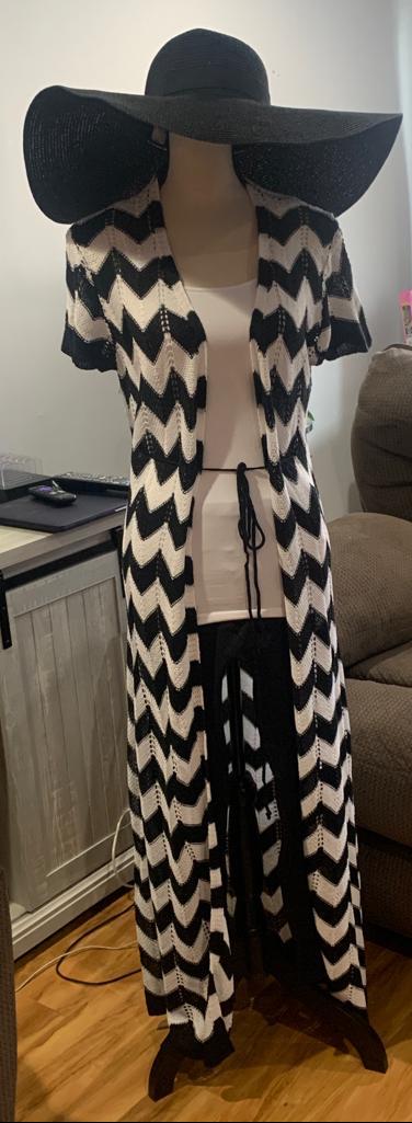 Chevron Kimono